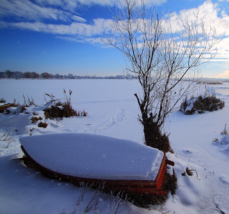 оржица, зима Зимой на Оржице фото превью