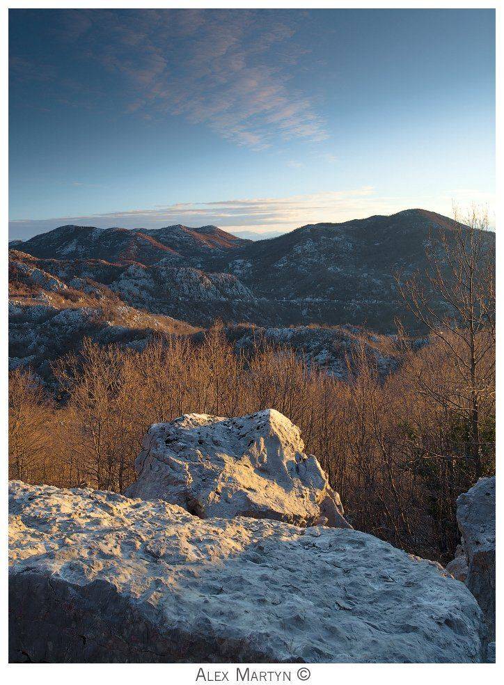 рассвет, черногория, скадарское, Alexander Martynov