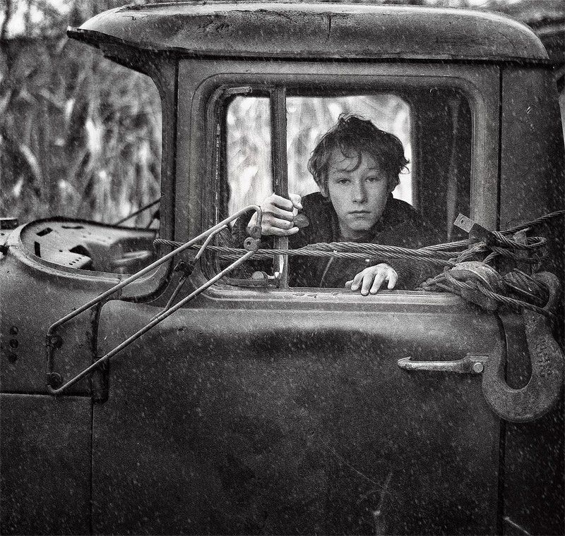 за баранкой.. фото превью