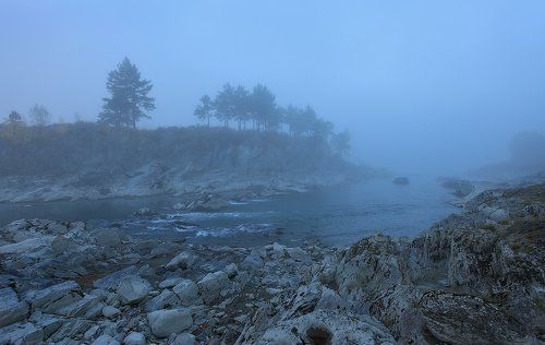 Растворяясь в тумане...