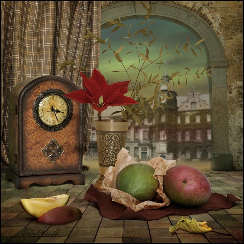 Дюссельдорфский натюрморт с двумя манго фото превью