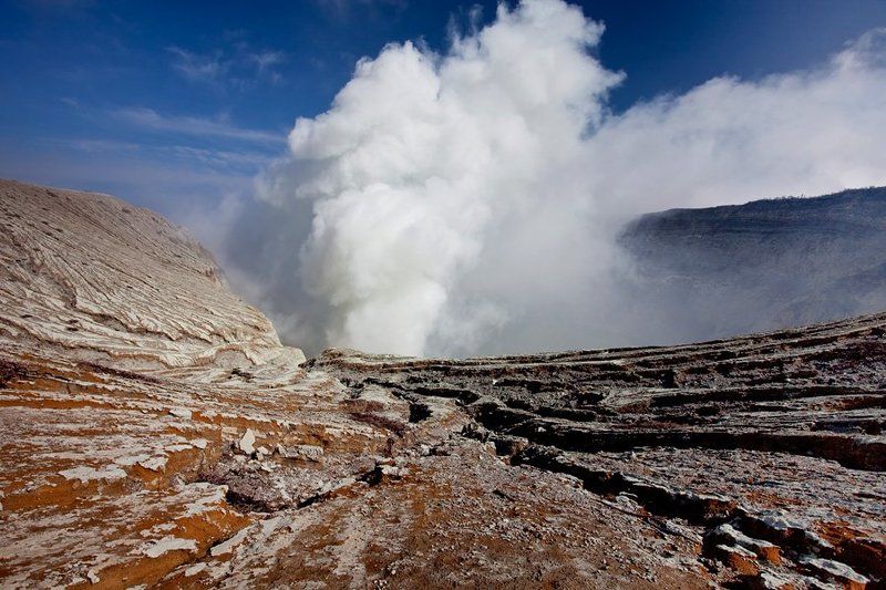 индонезия, вулкан кава иджен Kawa Ijen фото превью