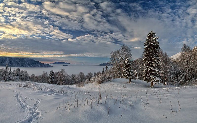 Зима добралась и до Кавказа! фото превью