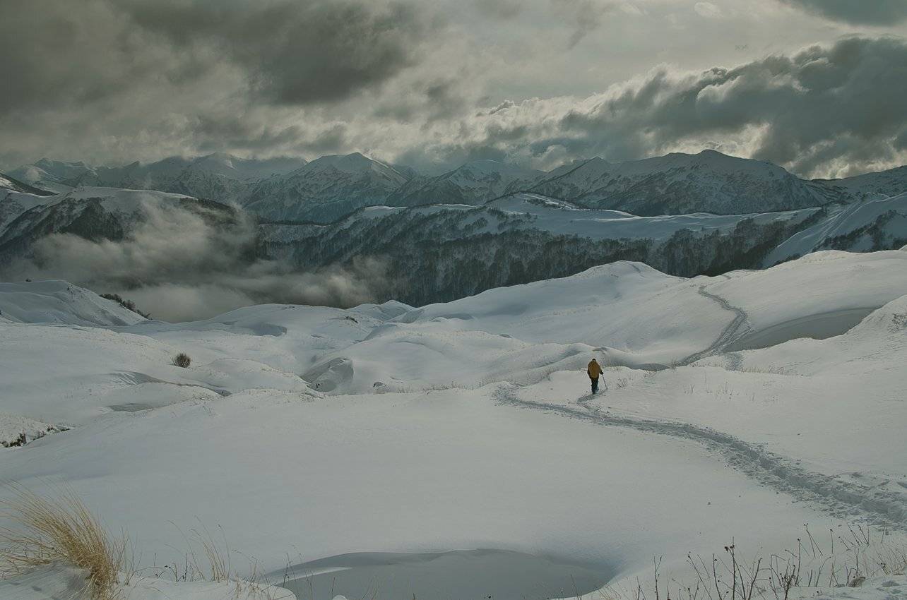 горы, кавказ, лаго-наки, перевл, Фёдор