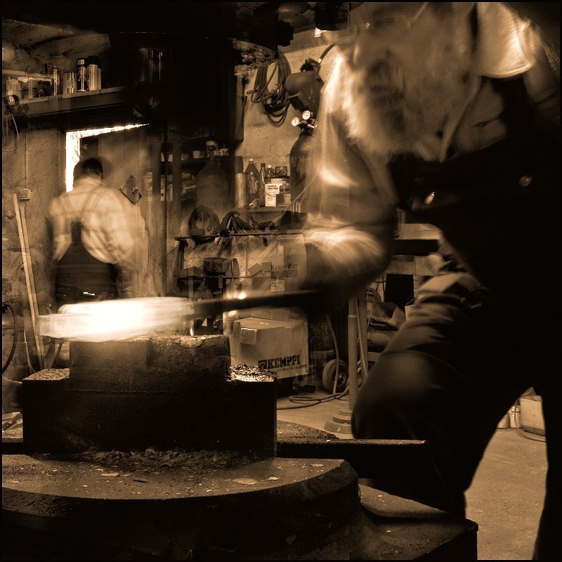 работа, мастерская, кузница Творческий процесс фото превью