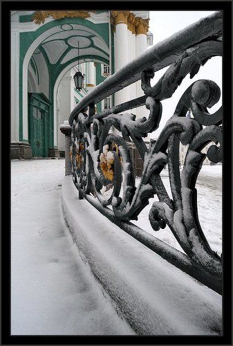 Зимняя эрмитажная зарисовка