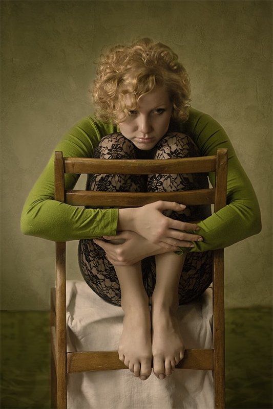 девушка Немножко набурмосики фото превью