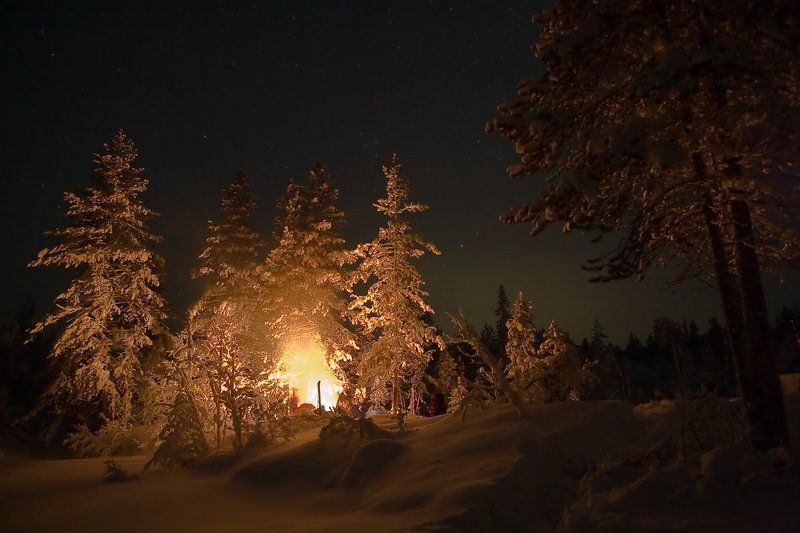 ёлки-тундры 2011, поход, островок тепла Дорогами севера фото превью