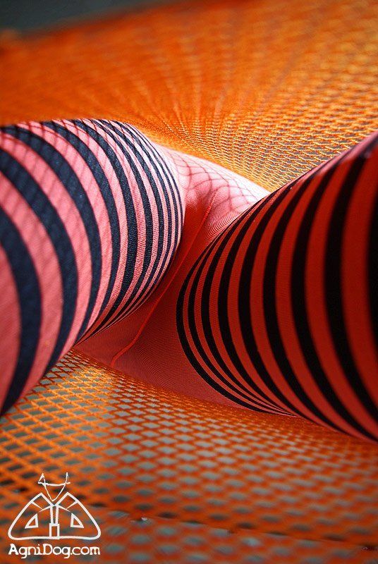 колготки, полосатые Колготочный Арт ) фото превью