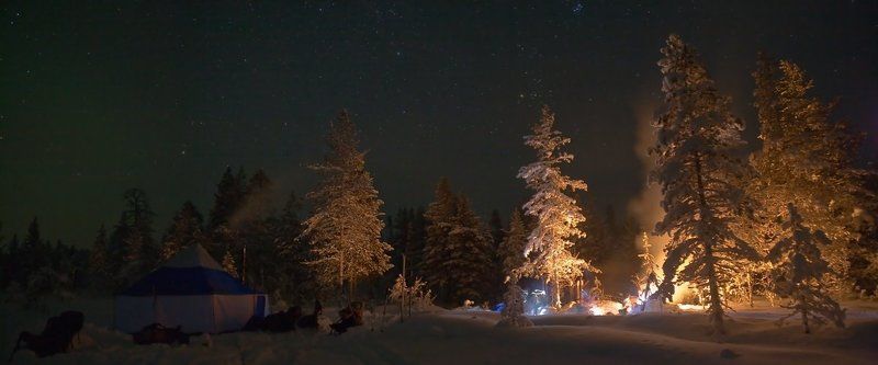 поход на нг, ёлки-тундры, мурманская обл, островок тепла. Дорогами севера фото превью