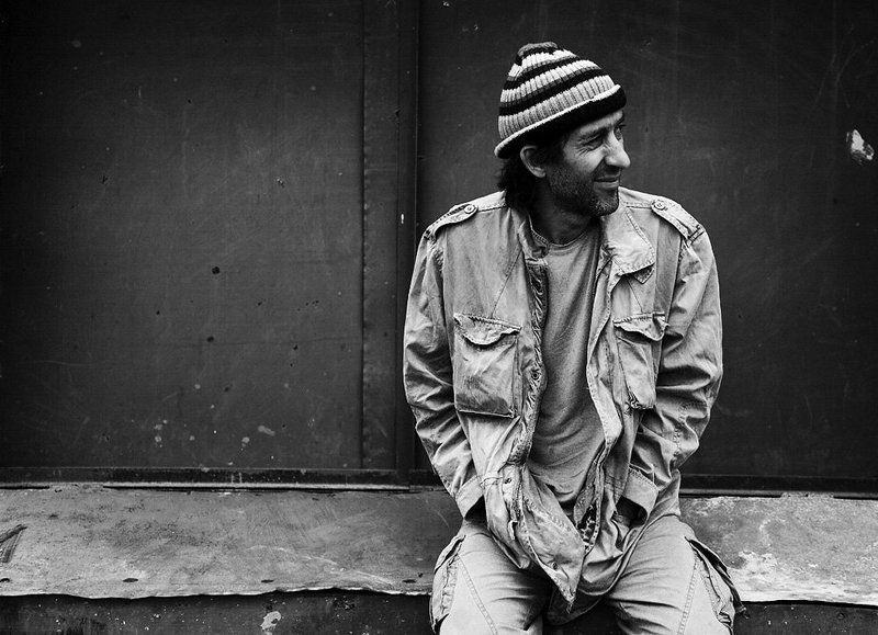 men, face, black, white Expectation фото превью