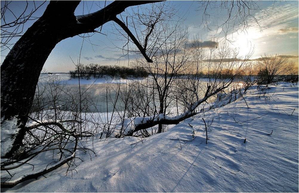 подмосковье, островцы, река, зима, январь, Сергей Гаспарян