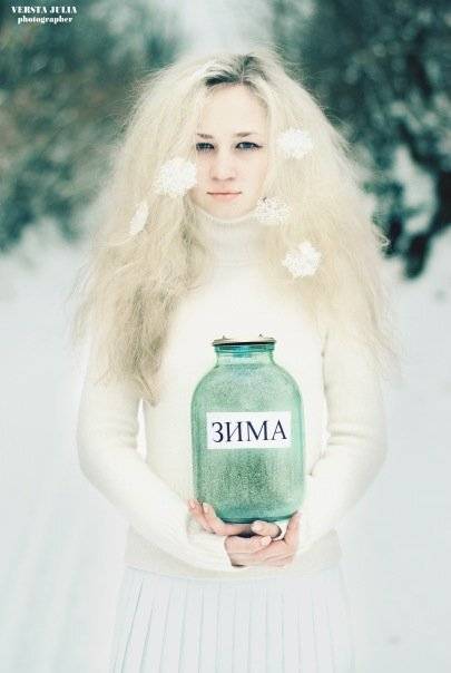 зима, холод, сніг, дівчина, winter,  snow,  cold, girl, Верста Юлія