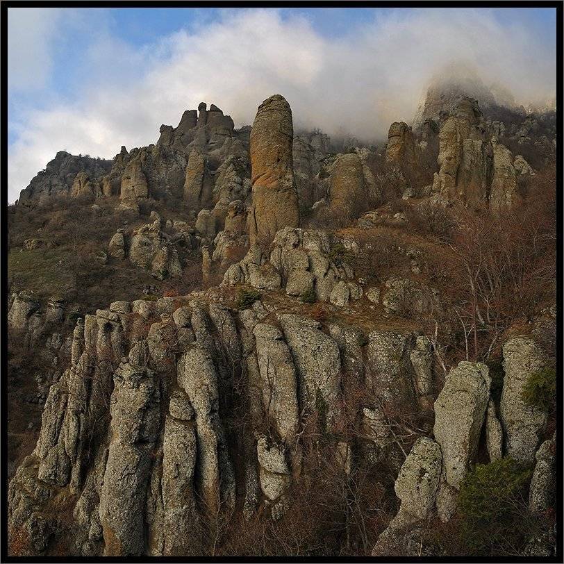 крым, гора демерджи, долина приведений, Владимир Метцгер