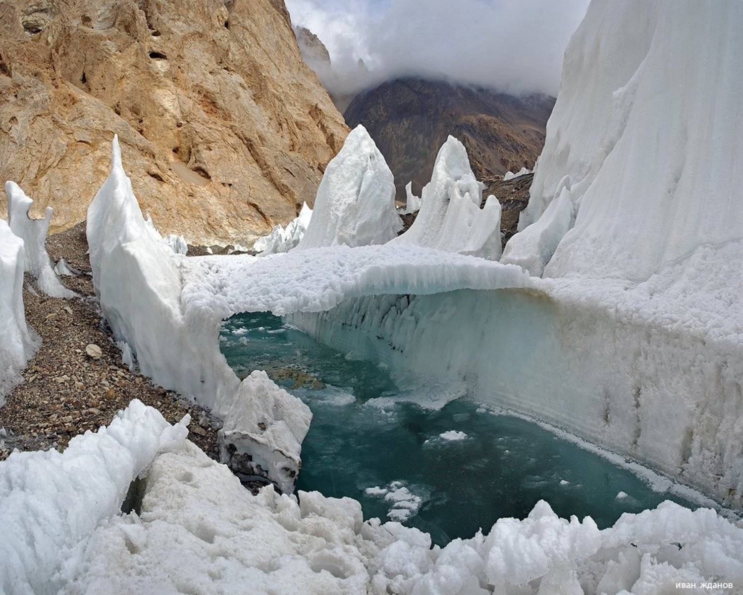 горы, каракорум, китай, ледник, гашербрум, туризм, альпинизм, Иван Жданов