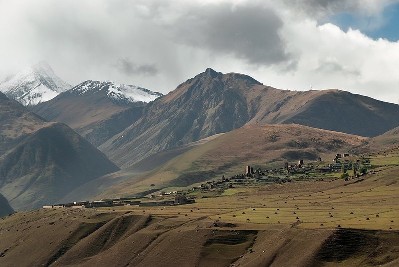 горы, кавказ Фиагдон фото превью