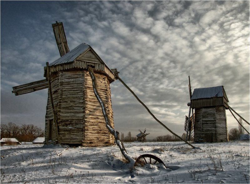 Ветряные мельницы фото превью