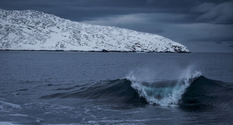 Териберка, Баренцево море, Кольский полуостров, Мурманск, Север, Лазурь, Волны, шторм Улыбка Баренцева моря фото превью