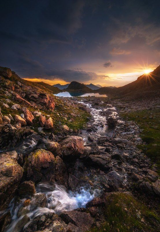 Рассвет на Софийских озерах фото превью