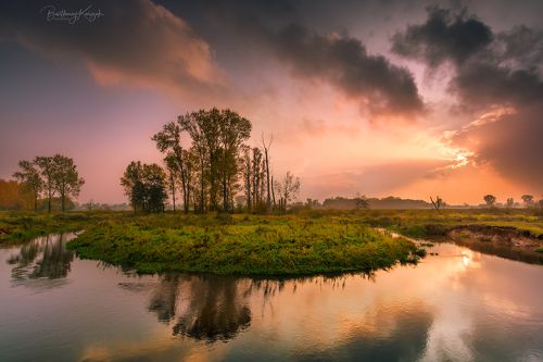 Autumn on the River Czapelna