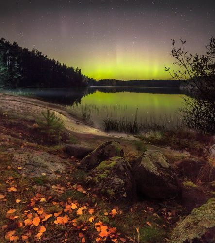 Аврора над Ладогой
