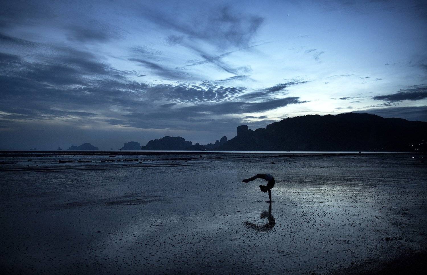 гимнастка, спортзал, море, таиланд, краби, Татьяна Гориловская