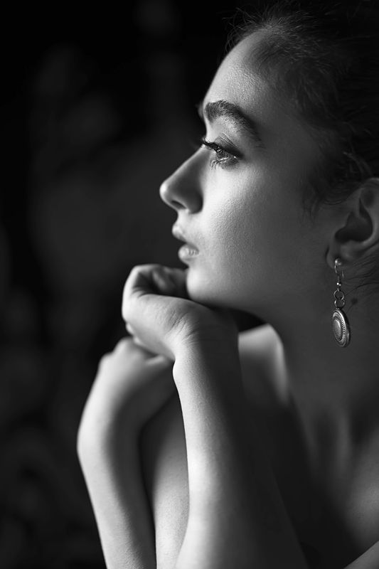 beauty, concept, fine art, red, cross, dark portrait, portrait, make up, nude, art, Transformation фото превью