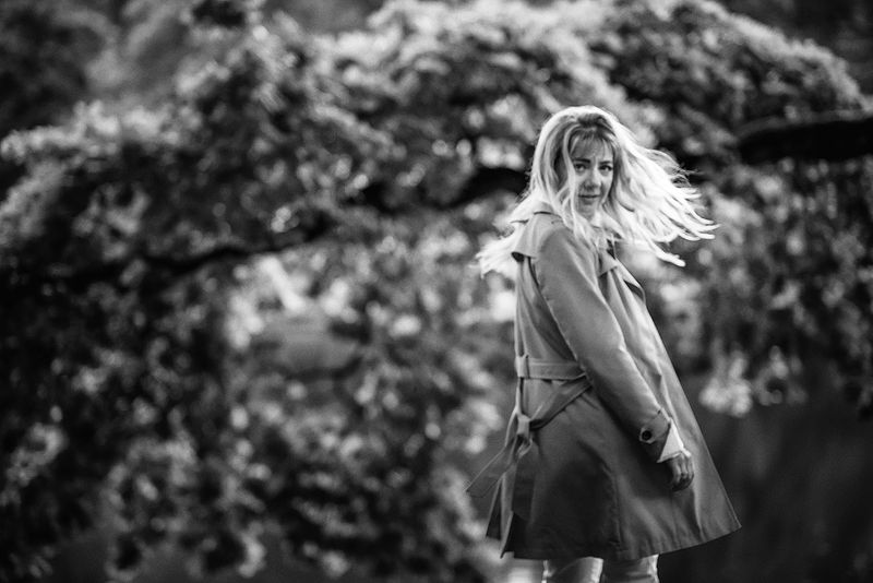 портрет, черно-белый портрет,  фото превью