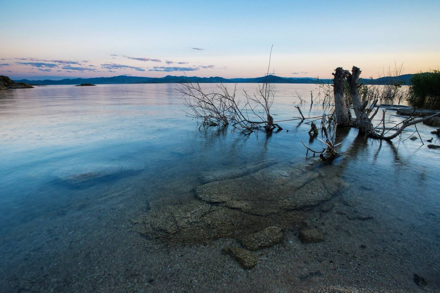 бухтарма, вечер, пейзаж, Максим Блинов