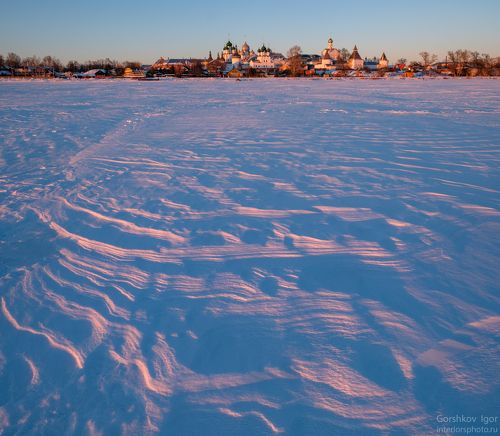 Закат на озере Неро