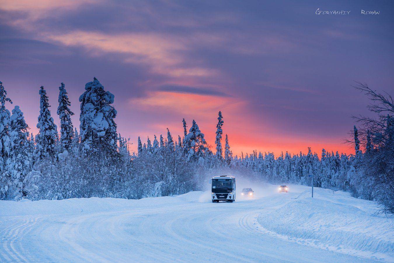 север, кольский, хибины, заполярье, дорога, трэвел,, Роман Горячий