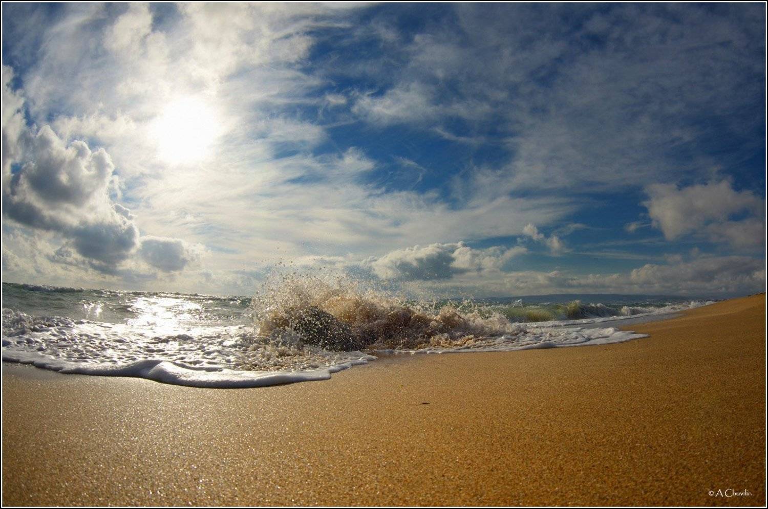 январь,феодосия,прибой, Александр Чувилин