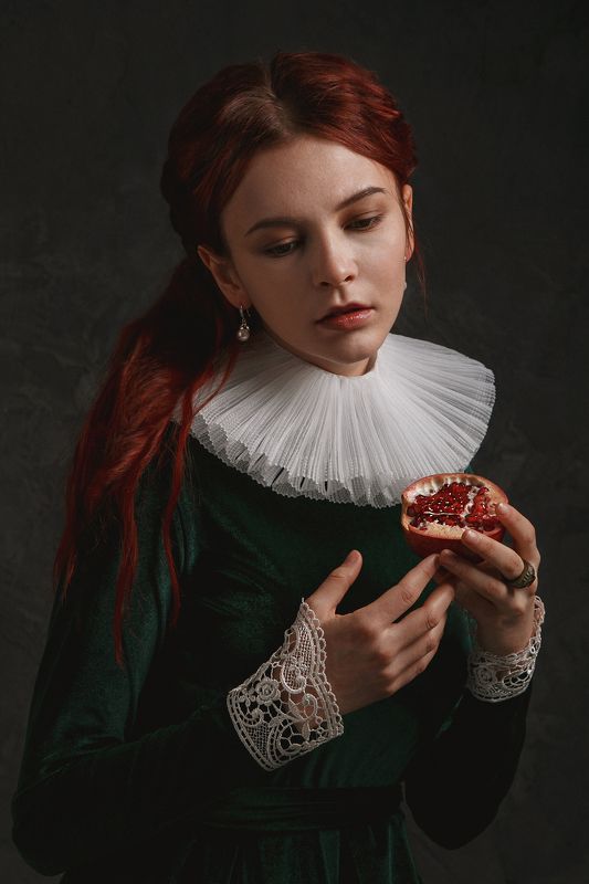 vanitas, гранат, девушка, рыжие волосы Vanitas фото превью