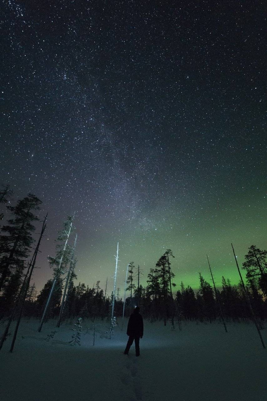 печора,ночь,звезды, Игорь Подобаев