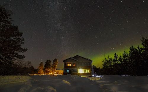 Тихая морозная ночь