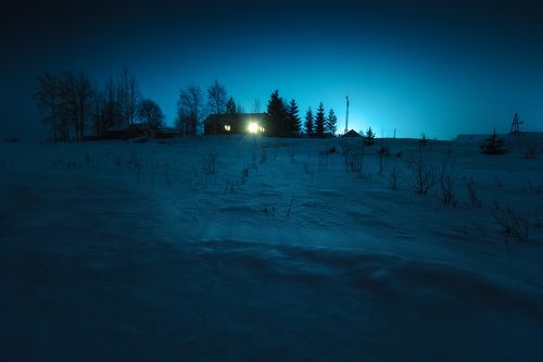 Ночь в Кенозерье