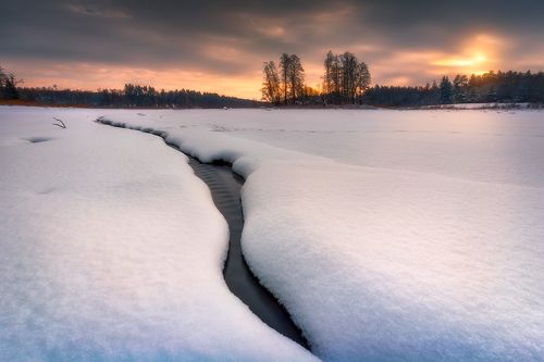 Winter glow...