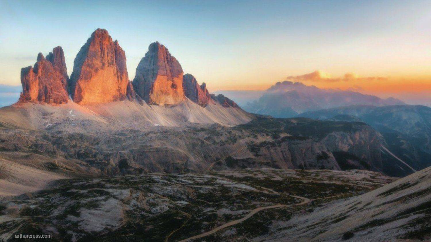 #Italia #Dolomiti #Tre Cime di Lavaredo, Arthur Cross