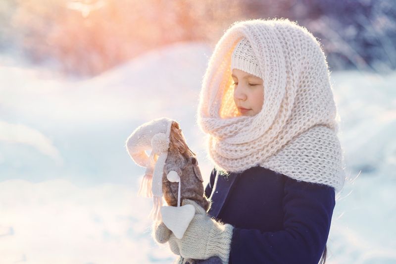 Морозное утро фото превью