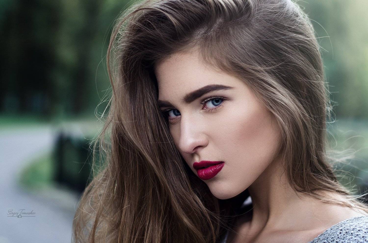 портрет, модель, Сергей Томашев