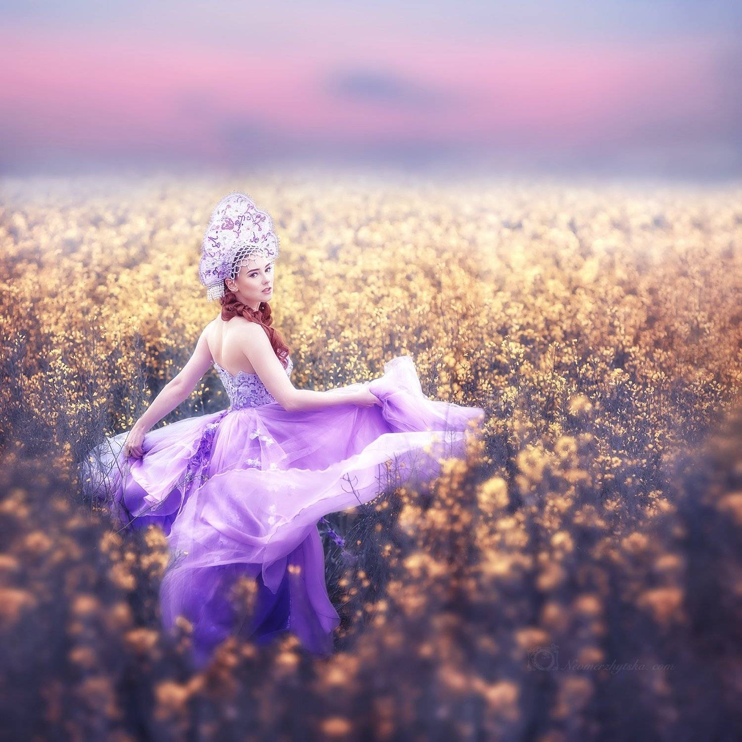 кокошник, фешн, сказка, красавица, Невмержицкая Татьяна