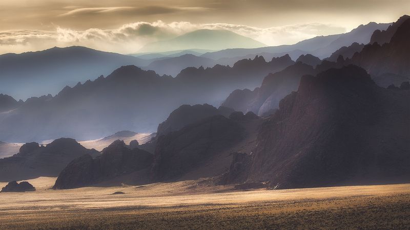 Монголия, Mongolia Цепи Монгольских гор фото превью