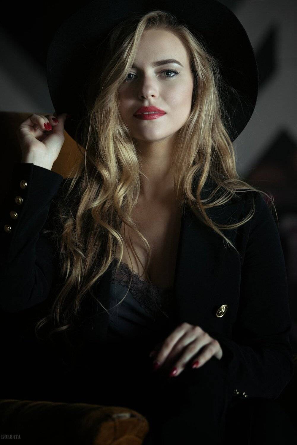 портрет, модель, бьюти, шляпа, фото, Колбая Александр