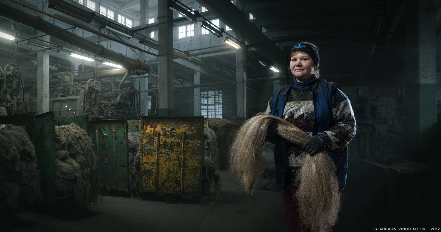 портрет, профессии, постер, календарь, ремесло, ремесла, завод, цех, женщина, труд, производство, Виноградов Стас