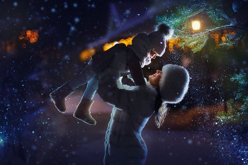 зима фото превью