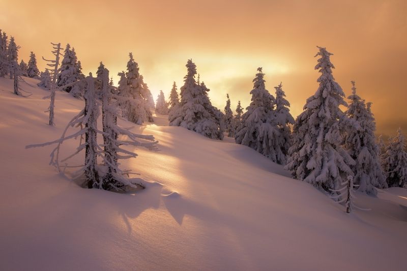 Moody sunset.. фото превью