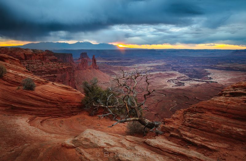 landscape, utah canyon sunrise morning at canyonlands фото превью