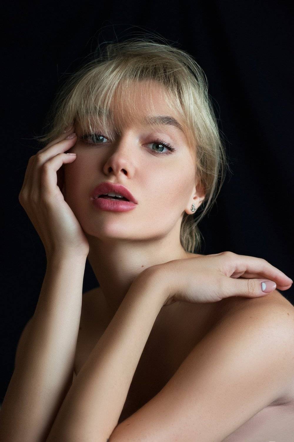 portrait, портрет, девушка, глаза, глаза зеркало души, bw, чб, черно-белое, Диана Хилько