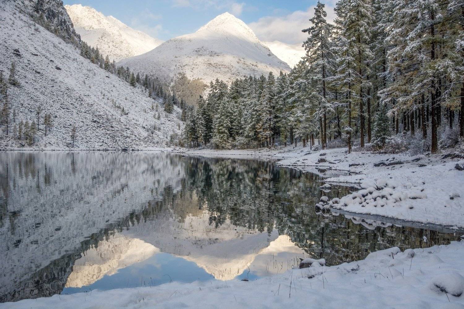 алтай,осень,зима, Алексей Кретов