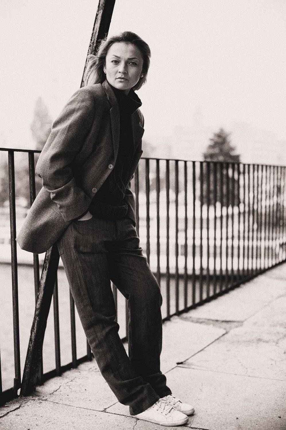 phfranpolonskiy franpolonskiy portraite girl portreitegirls europe elle vouge photography dnepr photosession women fashion sepia bw blackandwhite, Fran  Polonskiy